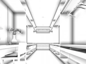luxurious stylish bedroom 16 3D Model