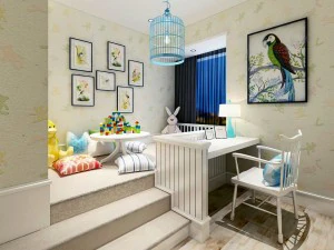 dormitorio elegante y lujoso 18 Modelo 3D