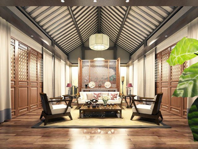 luxurious stylish bedroom 19 Modèle 3D .c4d .max .obj .3ds .fbx .stl .blend 