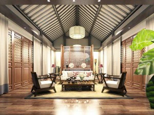 розкішна стильна спальня 19 3D Модель