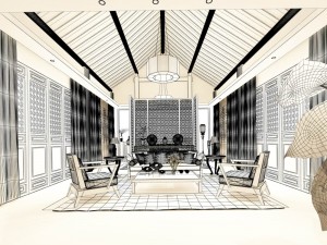 luxurious stylish bedroom 19 Modèle 3D