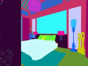luxurious stylish bedroom 19 Modèle 3D