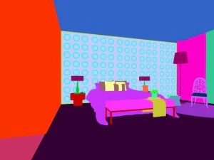 luxurious stylish bedroom 22 3D Model