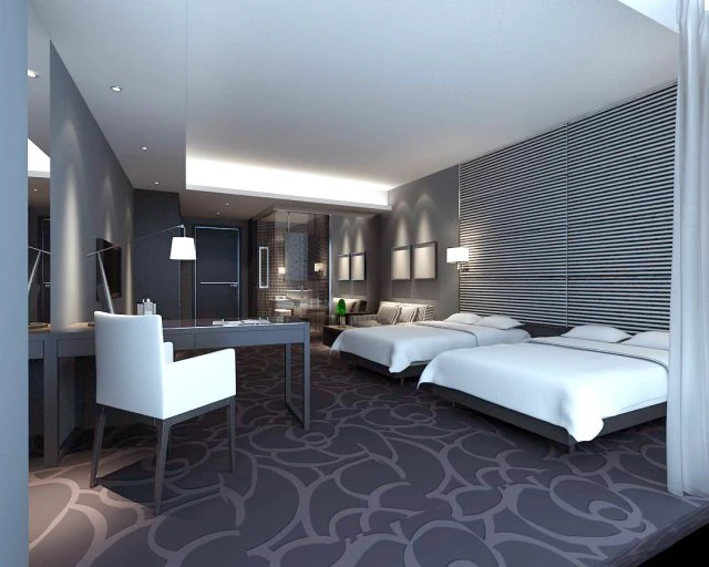 luxurious stylish bedroom 23 3D Model .c4d .max .obj .3ds .fbx .stl .blend 
