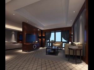 luxurious stylish bedroom 31 3D Model