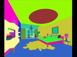 luxury stylish interior master bedroom - 04 3D Модель