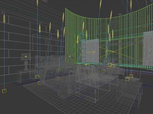 luxury stylish interior master bedroom - 12 3D Model