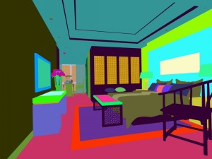luxury stylish interior master bedroom - 26 Modelo 3D