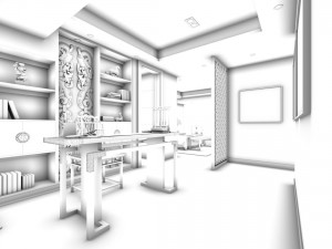 luxury stylish interior master bedroom - 26 Modelo 3D