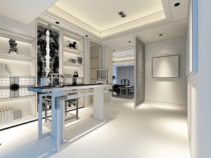 luxury stylish interior master bedroom - 26 Modelo 3D