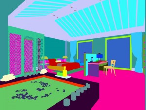 luxury stylish interior master bedroom - 34 3Dモデル
