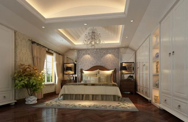 luxury stylish interior master bedroom - 41 3D Model .c4d .max .obj .3ds .fbx .stl .blend 