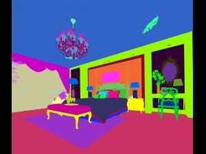 luxury stylish interior master bedroom - 46 Modelo 3D