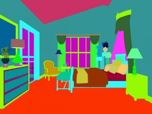 luxury stylish interior master bedroom - 91 3D Модель