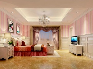 luxury stylish interior master bedroom - 94 Modelo 3D