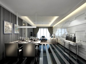 luxury stylish interior master bedroom - 97 3D Модель