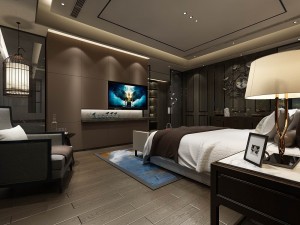 stylish european bedroom 12 3Dモデル