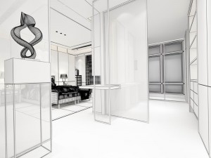 stylish european bedroom 12 3Dモデル