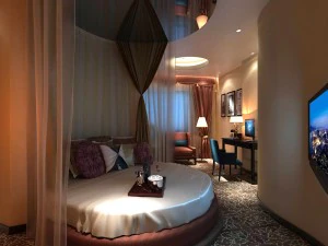 красиво, стильные и роскошные спальни 05 3D Модель