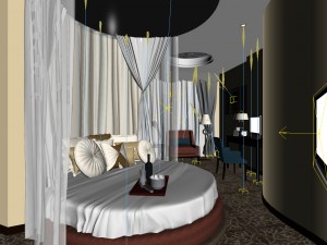 beautifully stylish and luxurious bedrooms 05 3D Model