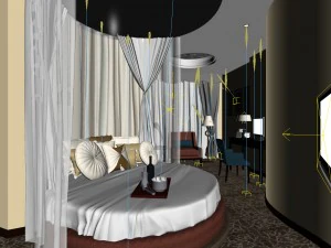 beautifully stylish and luxurious bedrooms 05 3D Model