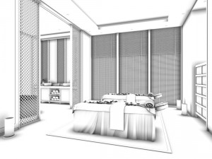 hotel room -9404 3Dモデル