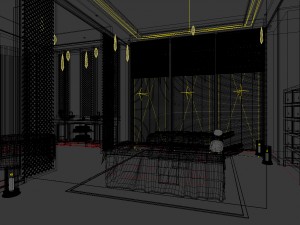 hotel room -9404 3Dモデル