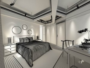 hotel room -9405 3D Model