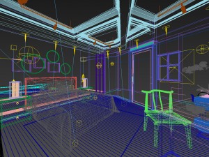 hotel room -9405 3D Model