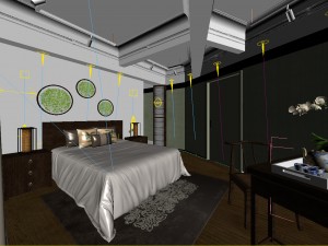 hotel room -9405 3D Model