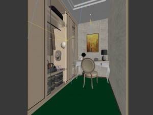 fashion - cloakroom 01 3D 模型