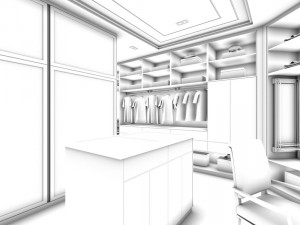fashion - cloakroom 02 3D 모델