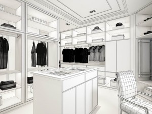 fashion - cloakroom 02 3D 모델