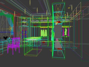 fashion - cloakroom 02 3D 모델