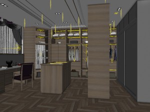 fashion - cloakroom 02 3D 모델