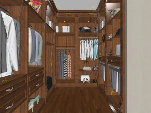 fashion - cloakroom 04 3D Model