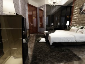 bedroom - american style -9410 3Dモデル