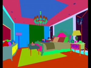 bedroom - european style -9403 3D 模型