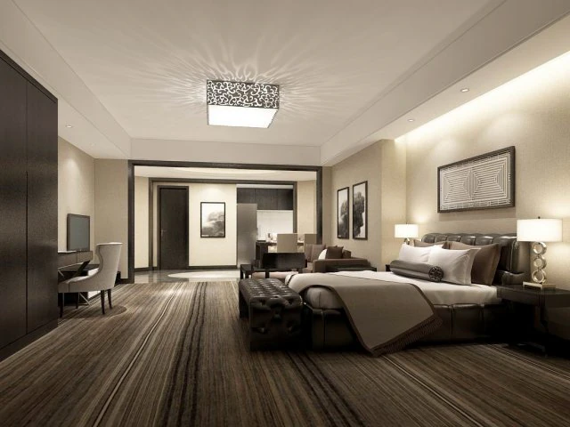 bedroom - european style -9405 3D Model .c4d .max .obj .3ds .fbx .stl .blend