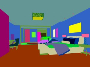 bedroom - european style -9405 3D Model
