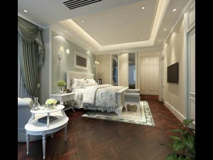 bedroom - european style-9411 3D Model
