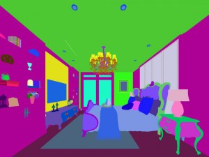 bedroom - european style-9423 3D Модель