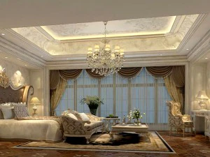 bedroom - european style-9431 3D Model