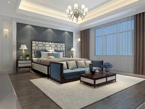 dormitorio - estilo europeo-9436 Modelo 3D