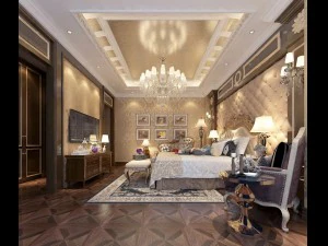 dormitorio - estilo europeo -9440 Modelo 3D
