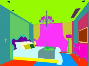 bedroom - european style -9443 3D Model