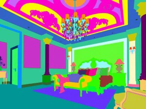 bedroom - european style -9451 3D Model