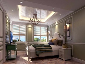 bedroom - pastoral style -9402 3D Model