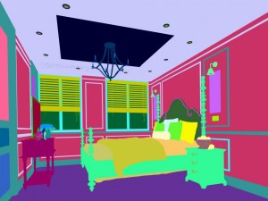 bedroom - pastoral style -9402 3D 모델