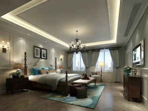 bedroom - modern style -9401 3D Model
